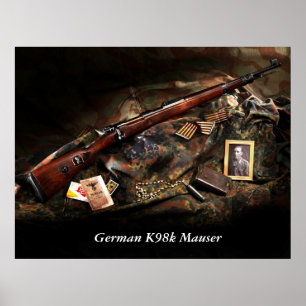 Affiches K98k allemand Mauser