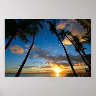 Affiches Ka'annapoli Beach Sunset