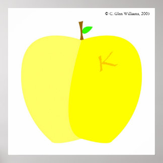 Affiches Kallixti Apple