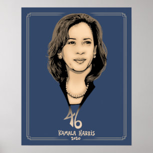 Affiches Kamala Harris 46
