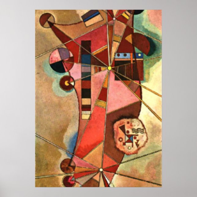 Affiches Kandinsky - Points fixes (Devant)