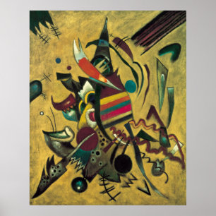 Affiches Kandinsky Points Peinture en toile Abstraite