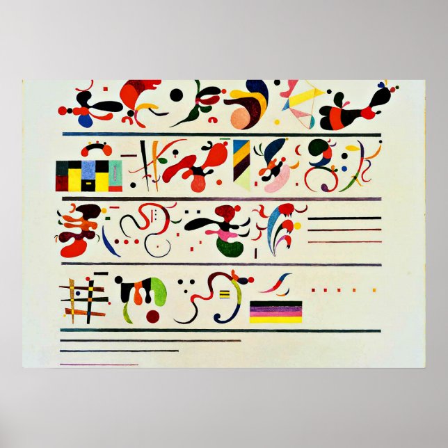 Affiches Kandinsky - Succession (Devant)