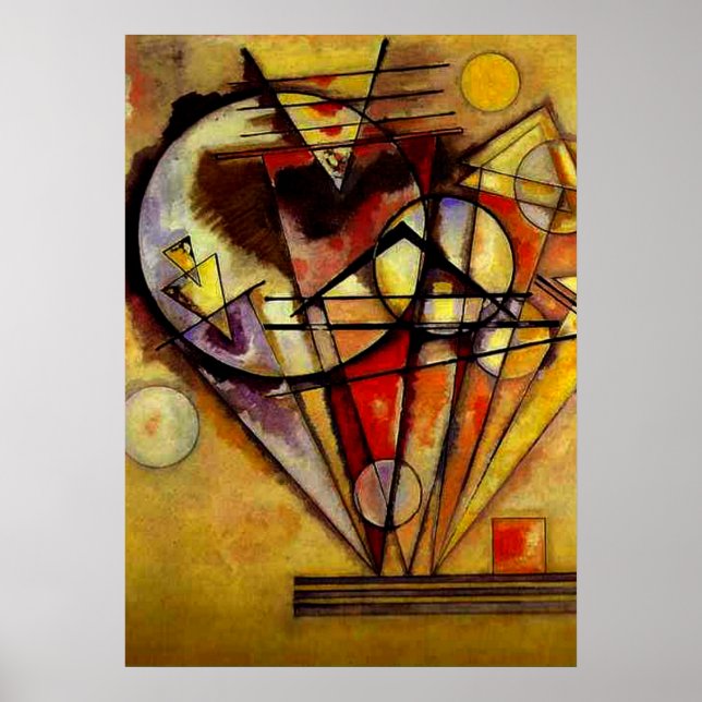 Affiches Kandinsky - Sur les points (Devant)
