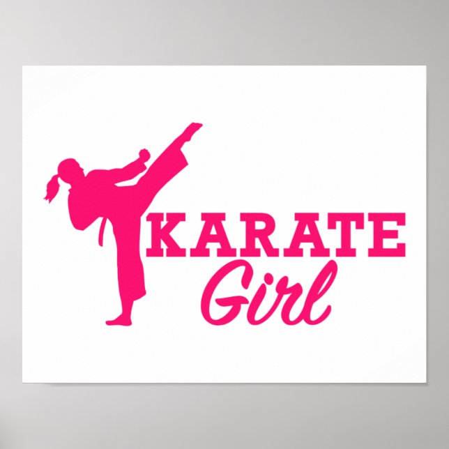 Affiches Karate girl (Devant)