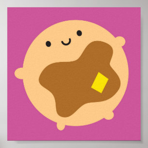 Affiches Kawaii Pancake