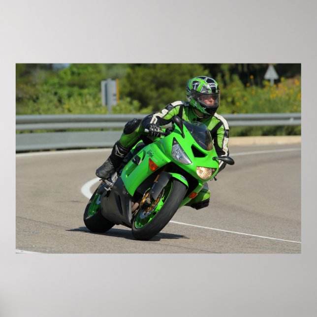 AFFICHES KAWASAKI NINJA (Devant)