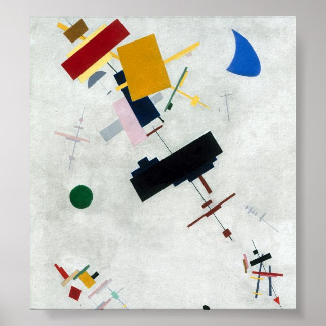 Affiches Kazimir Malevich - Suprématisme (Devant)