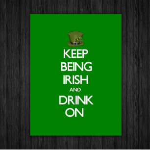 Affiches Keep Being Irish