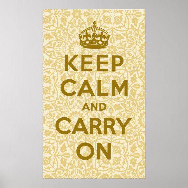 Affiches Keep Calm and Carry (Devant)