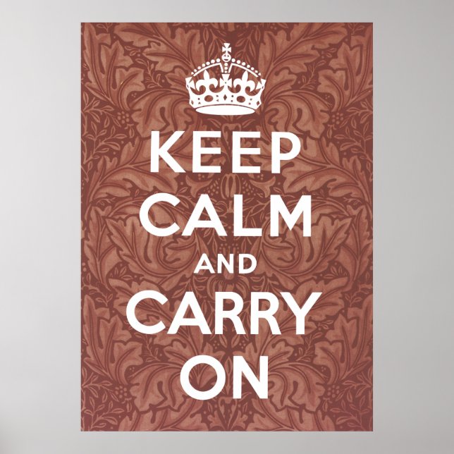 Affiches Keep Calm and Carry (Devant)