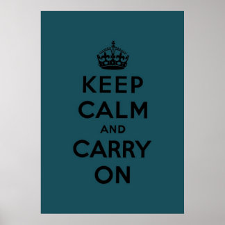 Affiches keep calm and carry on original