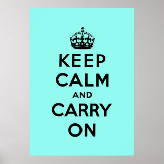Affiches keep calm and carry on original