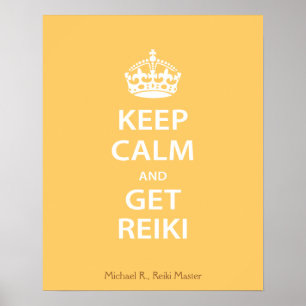 Affiches Keep Calm and Get Reiki