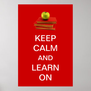 Affiches Keep Calm and Learn On