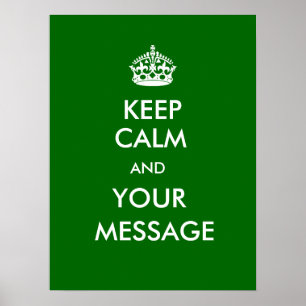 Affiches Keep Calm CustomizeABLEs