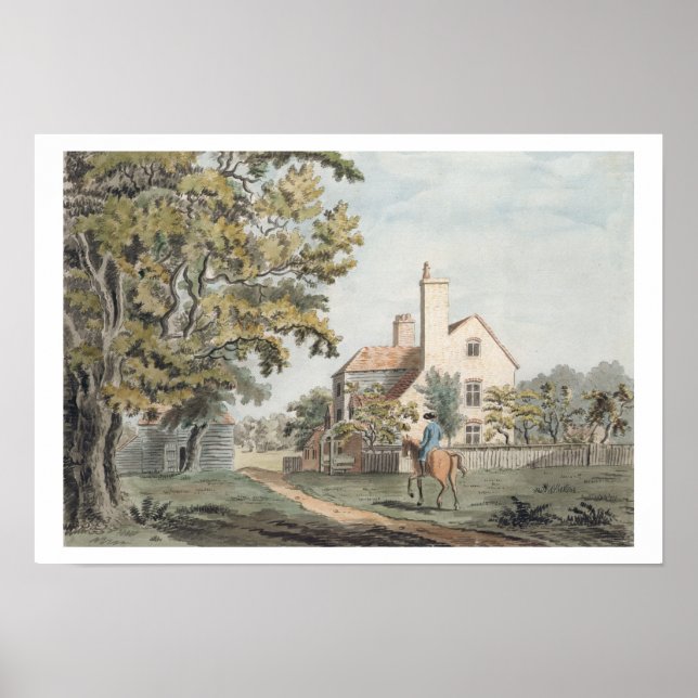 Affiches Keepers House in Richmond Park, 1757 (stylo, encre (Devant)
