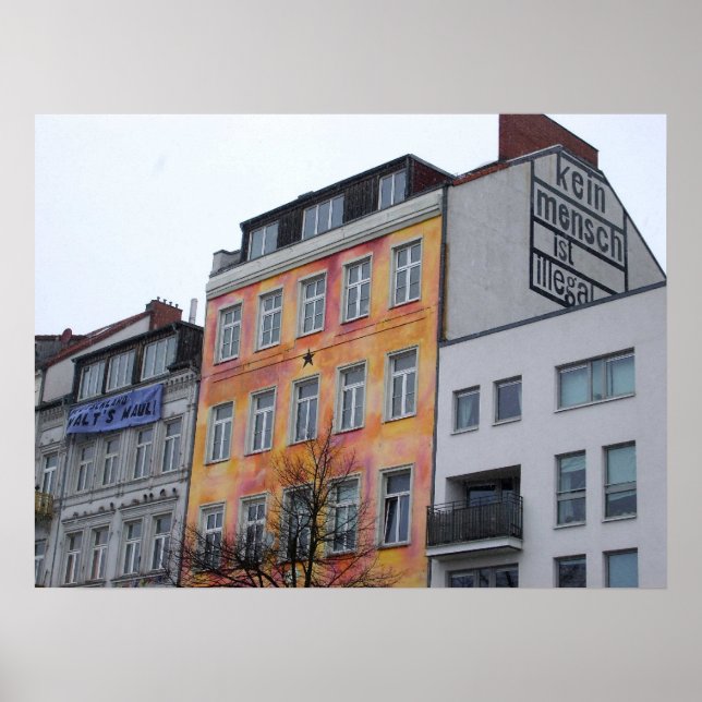 Affiches Kein Mensch ist illegal! (Hamburg) (Devant)