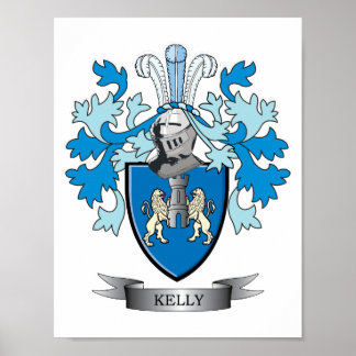 Affiches Kelly Family Crest