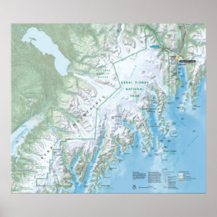 Affiches Kenai Fjords