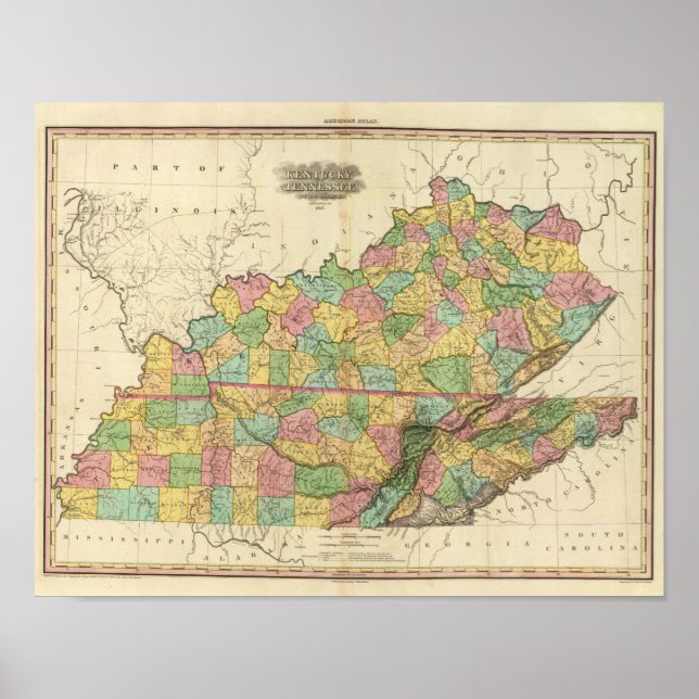 Affiches Kentucky et Tennessee 2 (Devant)