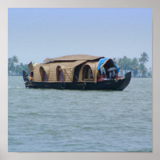 Affiches Kerala Houseboat