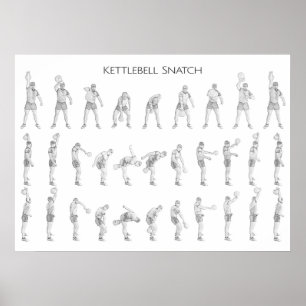 Affiches Kettlebell Snatch
