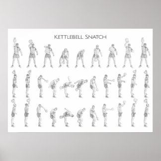 Affiches Kettlebell Snatch