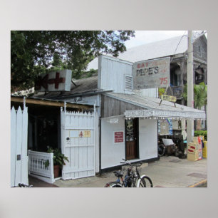 Affiches Key West Historic Pepe's Cafe
