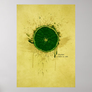 Affiches KEYCHEE une chaux en soie