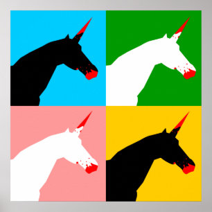 Affiches Killer Unicorn (Imprimer l'art)