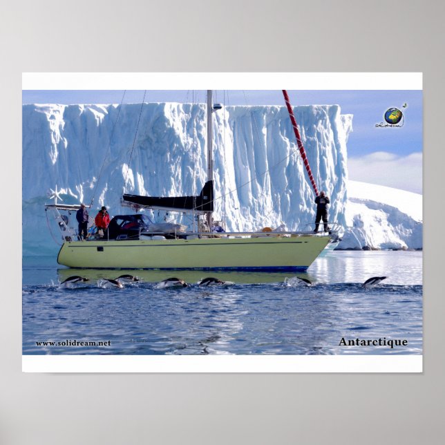 Affiches Kim en Antarctique (Devant)