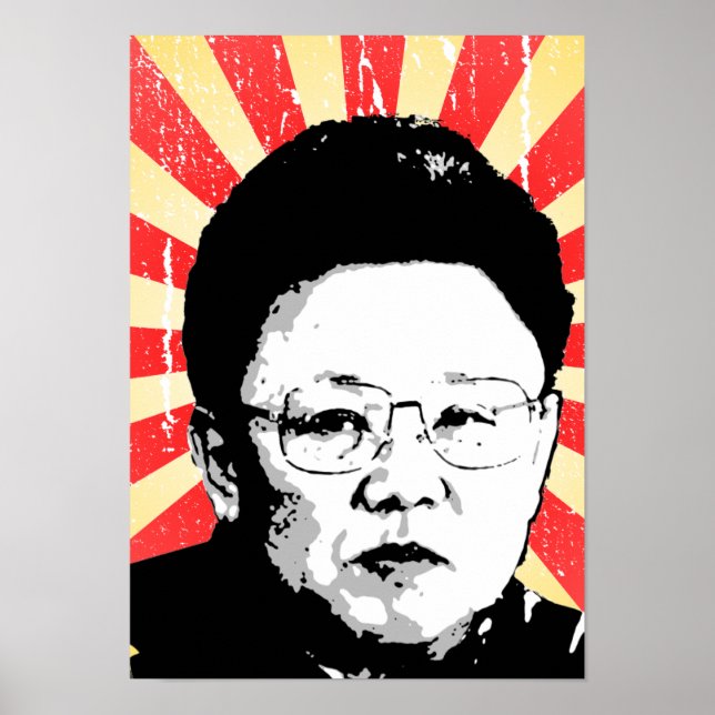 Affiches Kim Jong Il (Devant)