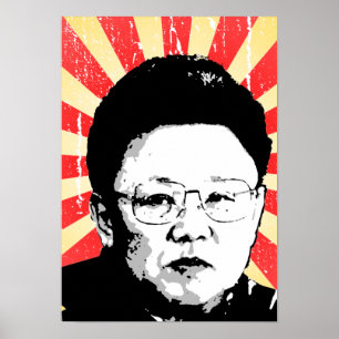 Affiches Kim Jong Il