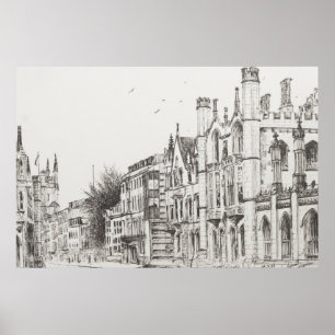 Affiches Kings College Cambridge 2007