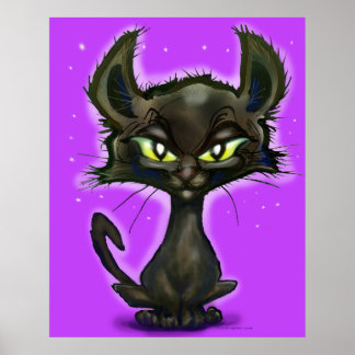 Affiches Kitten noir
