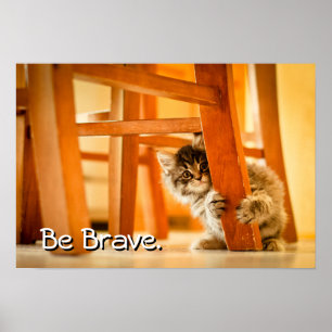 Affiches Kitty sous la chaise