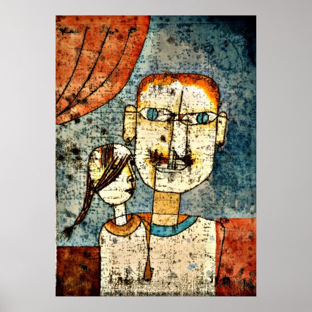 Affiches Klee - Adam et Little Eve (Devant)