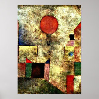 Affiches Klee : Ballons rouges