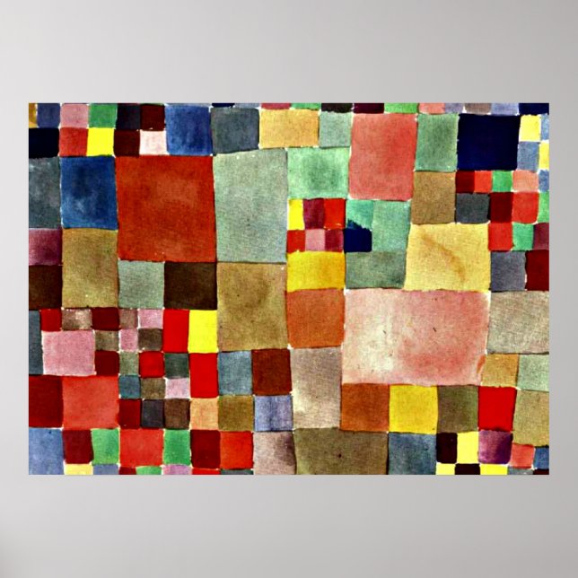 Affiches Klee - Flore sur sable (Devant)