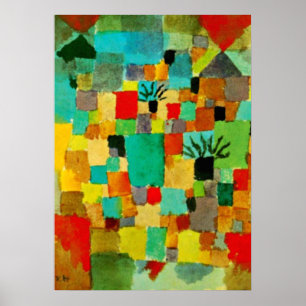 Affiches Klee - Jardins Tunisiens du Sud-1919