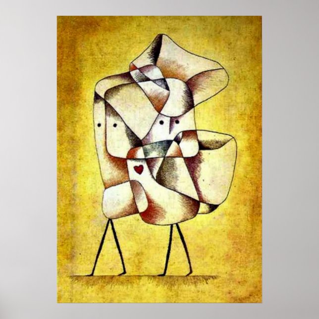 Affiches Klee : Les frères et soeurs (Devant)