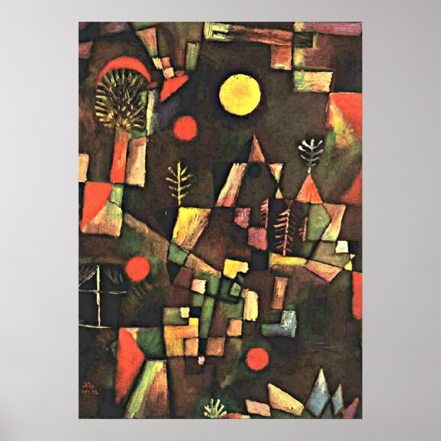 Affiches Klee - Pleine lune (Devant)
