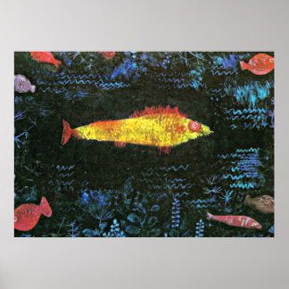 Affiches Klee - Poisson d'or