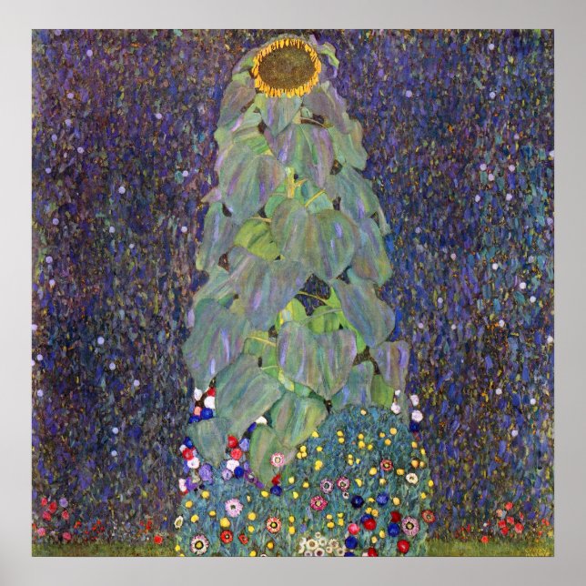 Affiches Klimt ~ C'est Sonnenblume (Devant)