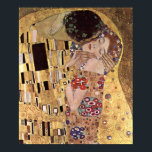 Affiches Klimt Gustav ~ L'affiche Kiss<br><div class="desc">Klimt 1862-1918,  Gustav,  Baumgarten bei Wien,  Autriche</div>