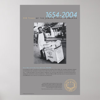 Affiches Knish Man Lower East Side New York 1925-1950