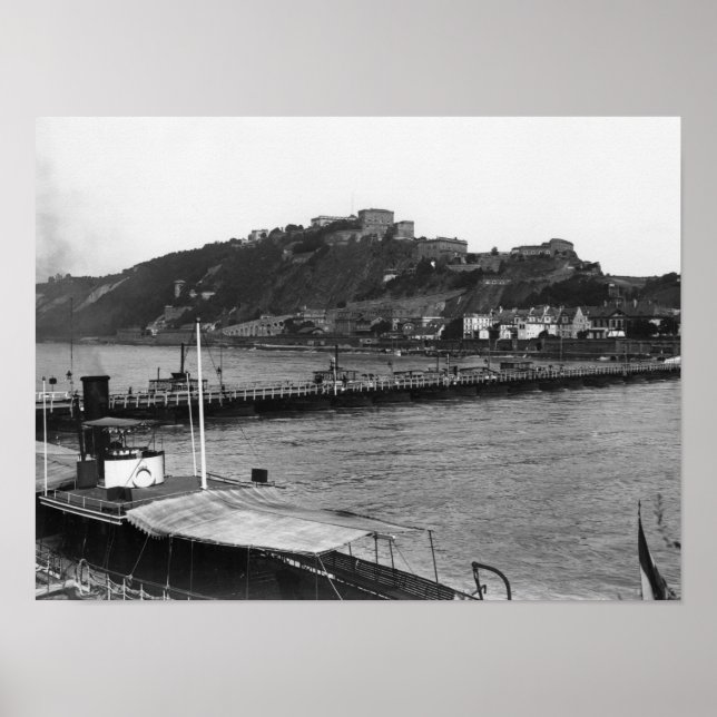 Affiches Koblenz, Ehrenbreitstein, c.1910 (Devant)