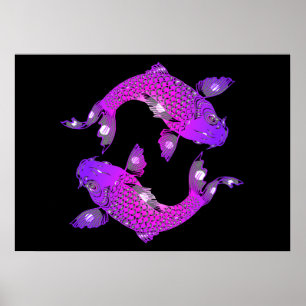 Affiches Koi-carpe