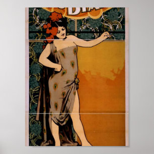 Affiches Koster et Bials, rétro théâtre "de Hall musical"